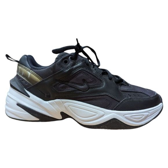 Nike M2K Tekno BQ3378-002 Women's 7.5 Black Oil Grey White Sneakers - Picture 1 of 10